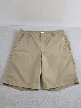 Gap Downtown Bermuda Shorts Tan Khaki Women's 12